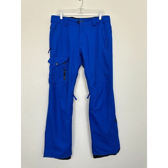 686 Rover Pant infiDRY Waterproof Snowboard Pants Cobalt Blue Vent Men's Medium